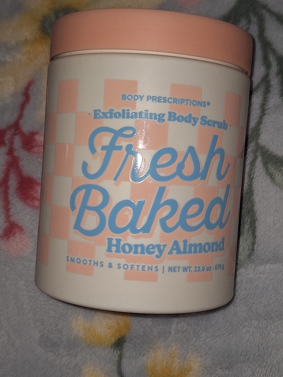 Body Prescriptions Other - Body Prescriptions Fresh Baked Honey Almond Exfoliating Body Scrub - Peach